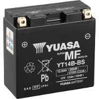 Yuasa AGM YT14B / 102157 accu (12V, 12Ah, 210A)
