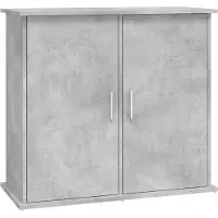 vidaXL Aquariumstandaard Betongrijs 81x36x73 cm Bewerkt hout