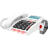 Geemarc Telecom CL9000 SLIM 4G + SOS STRAP