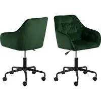 Actona Lopez Bureaustoel - Forest Green