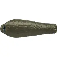 Big Agnes - Anthracite 30 - Synthetische slaapzak Regular - Bodysize: 183 cm, groen