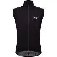 Santini - Guard Nimbus Rainproof Vest - Fietsbodywarmer L, zwart