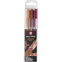 Sakura Gelly Roll Metallic Nature 3-pack
