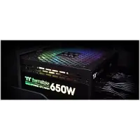Thermaltake GF2 Voeding, 650W, 24-pins ATX, zwart
