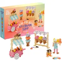 Plus plus Plus-Plus 4351, 5 rokken/rokken, IJssalon, 220 stuks, Plastic
