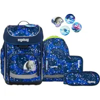 Ergobag Schulranzen-Set - Cubo - UnBearwater - - One Size - Schulranzen