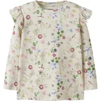 Name it Shirt lichtbeige / royal blue/koningsblauw / olijfgroen / oudroze