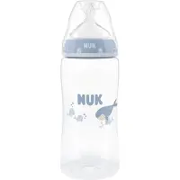 Nuk Babyflasche - First Choice - 300 ml - Whale - Blau - - One Size - Babyflaschen