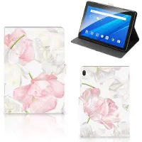 B2Ctelecom Lenovo Tab E10 Tablet Cover Lovely Flowers