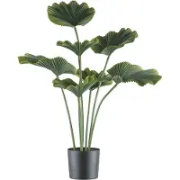 Kopu Kunstplant Palmblad 100 cm In Pot - Groen