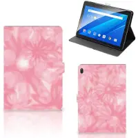 B2Ctelecom Lenovo Tab E10 Tablet Cover Spring Flowers