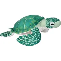 Wild republic Green Sea Turtle Plush Groen