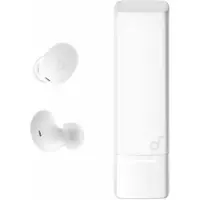 Soundcore A30i NEW - Noise cancelling oordopjes - Lipstick-vormig ontwerp - Klein - Lichtgewicht comfort - Helder geluid - 24 uur speeltijd - IP54 - Draadloze oordopjes - Bluetooth 5.4 - Wit