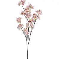 Mica Decorations Kunstbloem Bloesem Floral - H106 cm - lichtroze - kunststof - stelen kunstbloemen - boeket - bloemetjes