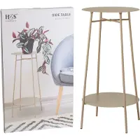 Koopman Hoge bijzettafel RENI, diameter 35 x 60 cm