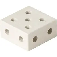 Modu Klotz Quadrat - 20x20x10 cm - Sand Grey - - One Size - Motorik Tiere