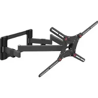 Barkan Mounting Systems Barkan - Muurbeugel 40 - 90/101 cm - 229cm Verstelbare Hoogte, Kijkhoek, Rotatie, Diepte en Kanteling Vlak/Gebogen TV
