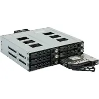 Fantec MR-SA1262-12G, Server accessoires, Zwart