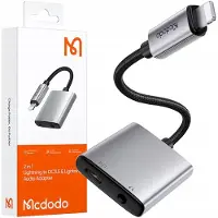 Mcdodo Adapter Jack 3.5mm naar iPhone - Kabel - Voor Lightning - 0.1m