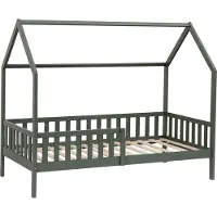 Happy Garden Kinderhutbed 190x90cm groen MARCEAU