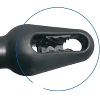Unimer T3 Rubber Shock Absorber Zilver 520 x 14-18 mm