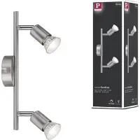 Paulmann Spotlight Carolina 66744 Wandlamp GU10 LED Nikkel (mat)