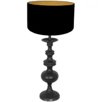 Steinhauer Zwarte Tafellamp Lyons