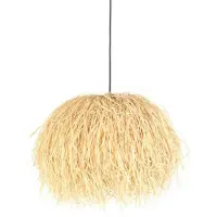 Anne Lighting - hanglamp - Grass - naturel - gras - Ø 53cm - E27 - 3819BE
