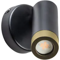 Expo ETH Miller Wandspot 1x E27 15W Zwart