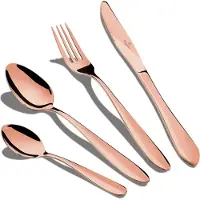 Berlinger Haus bestekset 24-delig satijn Rose Gold BH2623
