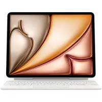 Apple Magic Keyboard iPad Pro 12.9 inch (2018 - 2022) iPad Air 13 inch (2024 - 2026) QWERTY ESP White - MJQL3Y/A