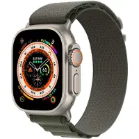 Apple Watch Ultra 49mm Alpine Horlogeband Groen S