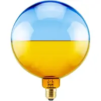 Segula LED lamp E27 | Illusion Globe G190 | Amber/Blauw | 1900K | Dimbaar | 5.9W (26W)