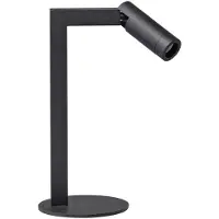 Expo ETH Miller Tafellamp 1x E27 15W Zwart