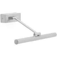 LOREFAR LED-fotolamp MAGRITTE-1 6W nikkel-mat