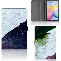 B2Ctelecom Samsung Galaxy Tab S6 Lite | S6 Lite (2022) Tablet Beschermhoes Sea in Space