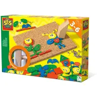 SES Creative - Hamertje Tik - Fantasie - Kinderspeelgoed - Knutselen - Montessori Speelgoed - Vanaf 3 jaar