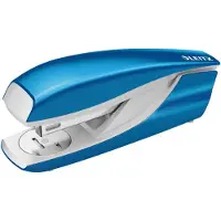 Leitz NeXXt WOW Nietmachine 5502 Halve strip 30 Vellen Blauw 24/6, 26/6 Metaal
