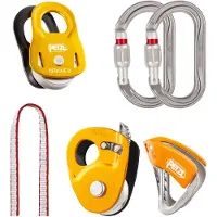 Petzl - Kit Crevasse Rescue One Size, grijs/rood