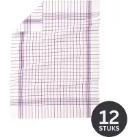 Tiseco Keukendoek Home Studio Roll Red (Set van 6) - 50 x 70 cm