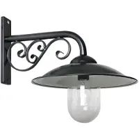 Ks Verlichting Landelijke buitenlamp Station zwart