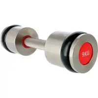 HMS Chroom Dumbbell Set - 2 x 9 kg
