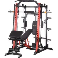 HMS Half commerciële fitnessapparaat Cyklop 3 Smith | Maat 159x173x219 cm
