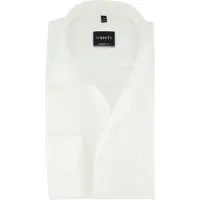 Venti wit comfort fit overhemd borstzak 100% katoen strijkvrij