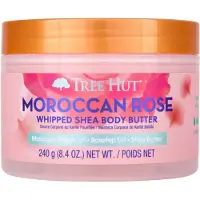 TREE HUT Moroccan Rose Whipped Shea Body Butter 240 gram