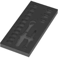 Wera 05137324001 9824 Plukschuiminlegstuk 1 stuks (l x b x h) 392 x 172 x 30 mm