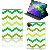 B2Ctelecom iPad Pro 11 2020/2021/2022 Tablet Hoes Zigzag Groen