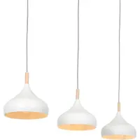 Steinhauer Eetkamer hanglamp White Veneer