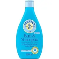Penaten Baby Bad & Shampoo 400 ml – Milde Baby Shampoo en Badgel – Zachte Reiniging voor Gevoelige Babyhuid & Haar