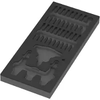 Wera 05137352001 9852 Plukschuiminlegstuk 1 stuks (l x b x h) 392 x 172 x 30 mm